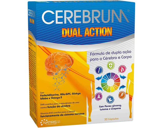 Cerebrum Dual Action capsules (x30 units) - Healtsy