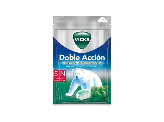 Vicks Double Action with Refreshing Menthol 72G - Healtsy