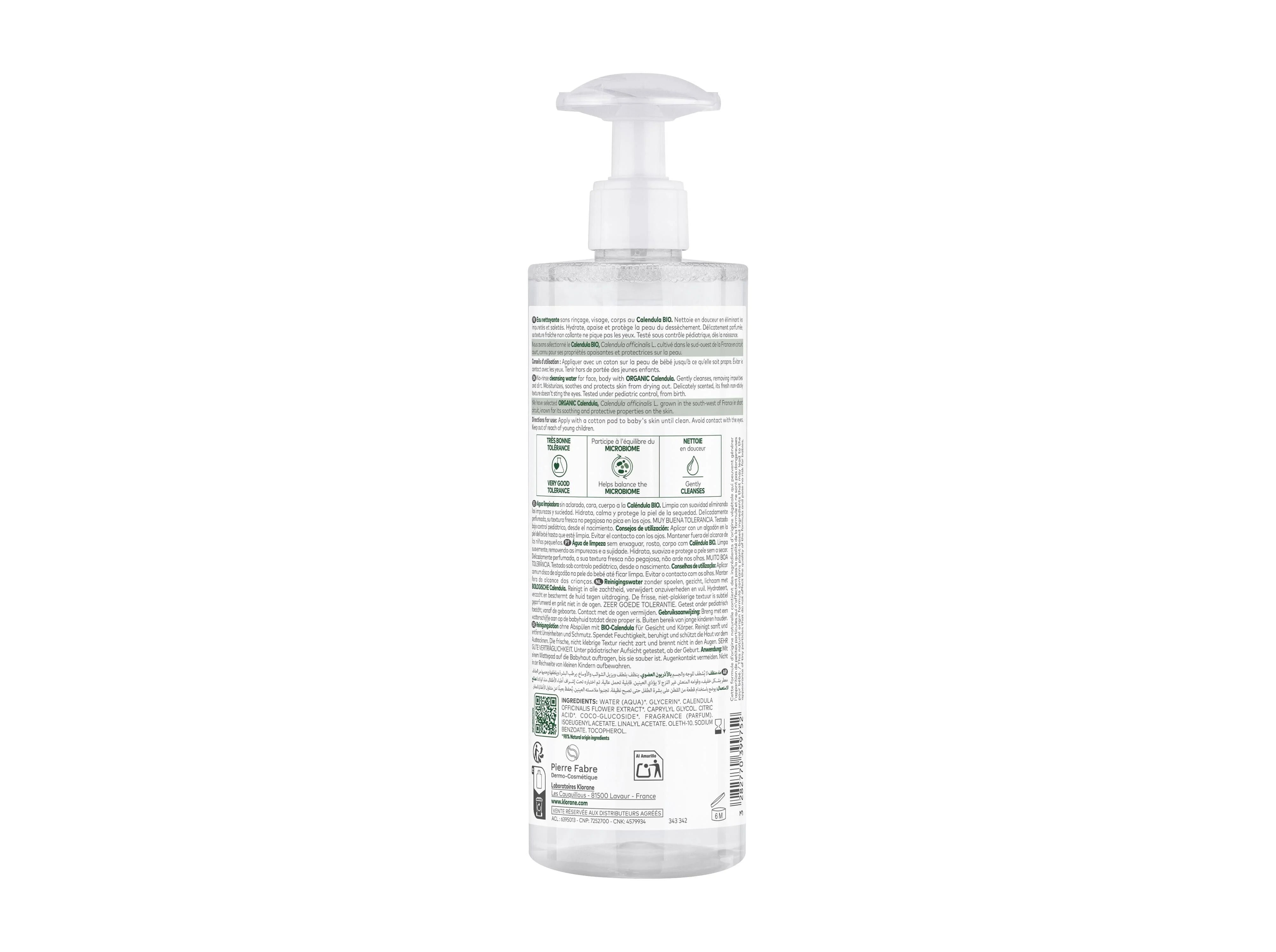 Klorane Baby Water Bio Cleansing 400ml