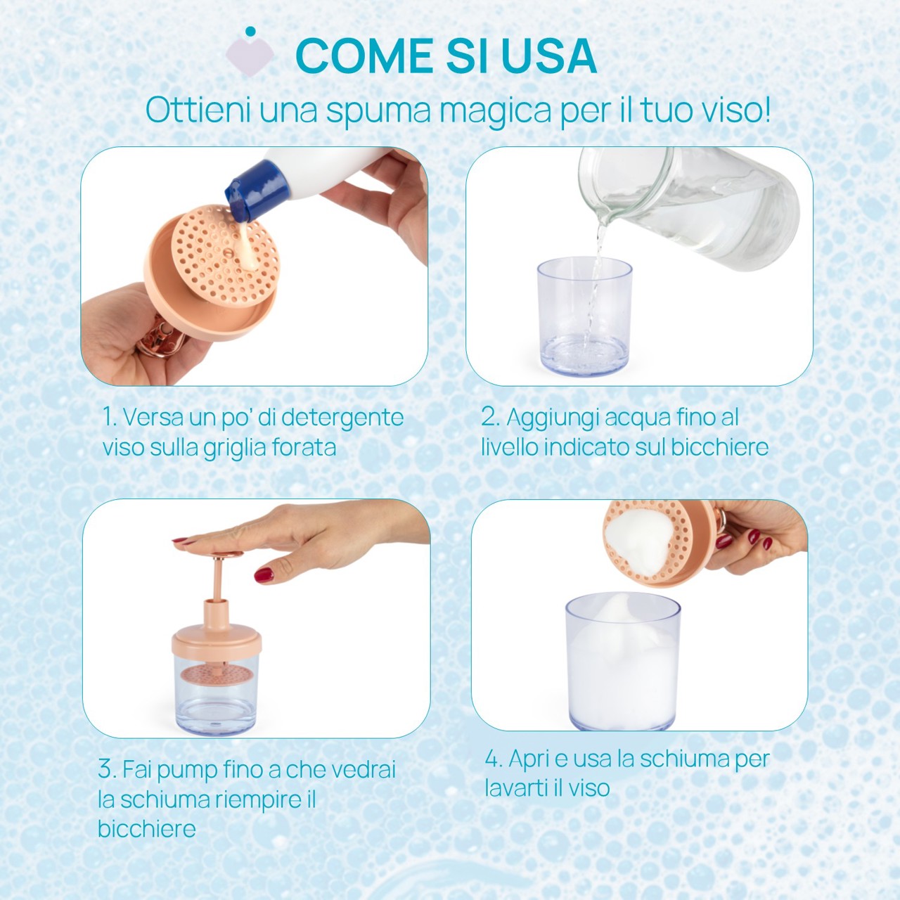 Chicco Facial Cleansing Gel + Foam Maker (ref. Ch.Cos12810400000) - Healtsy