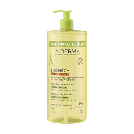 A-Derma Exomega Control Oil Shower - 1000ml - Healtsy