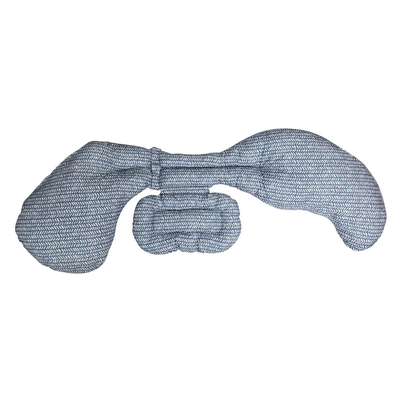 Boppy Total Body Pillow Navy Blue. - Healtsy