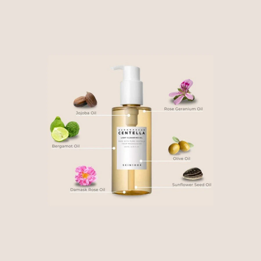 Skin1004 Madagascar Centella Light Clean Oil 200ml - Healtsy