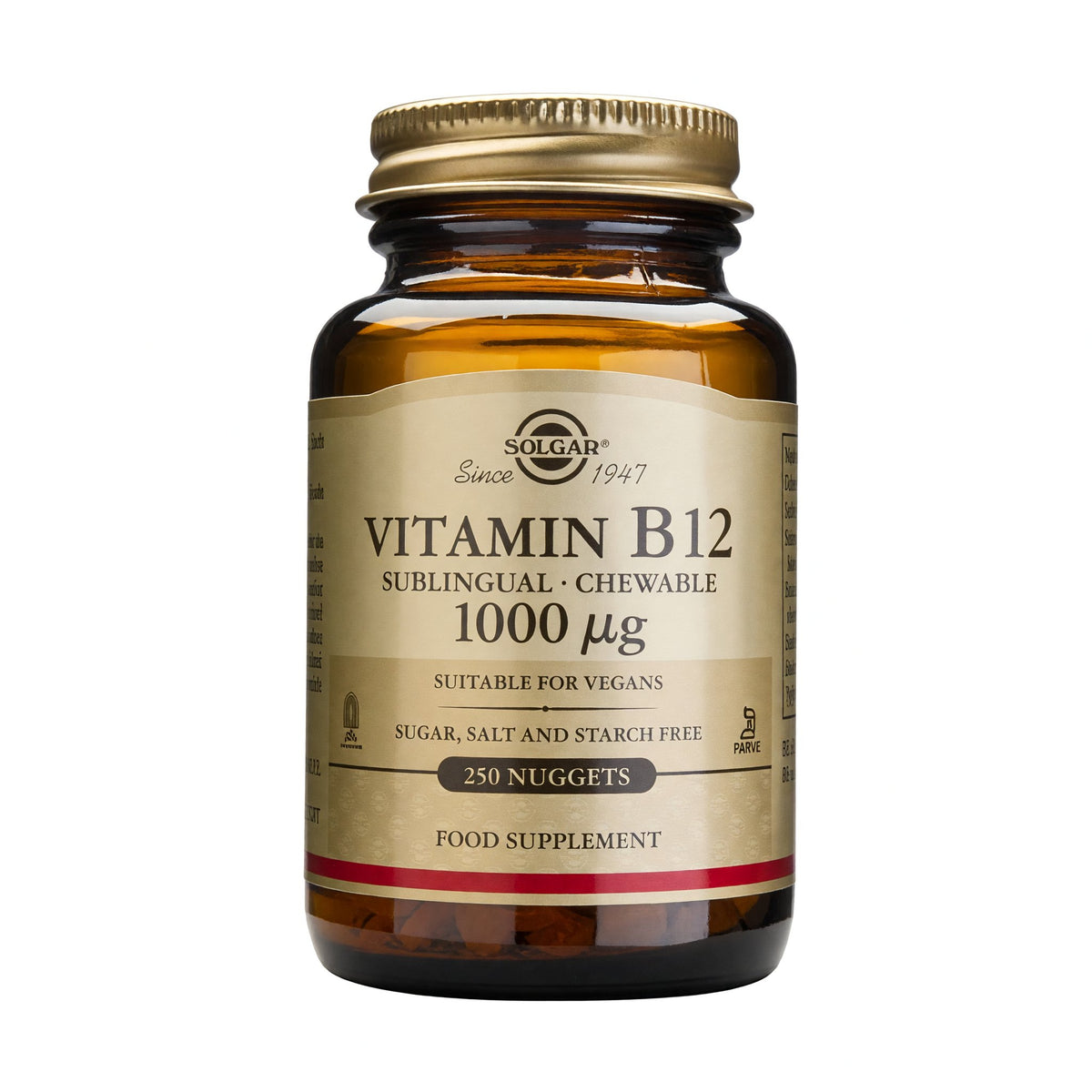 Solgar Vitamin B12 - 1000ug (x250 tablets) - Healtsy [grok-v1]