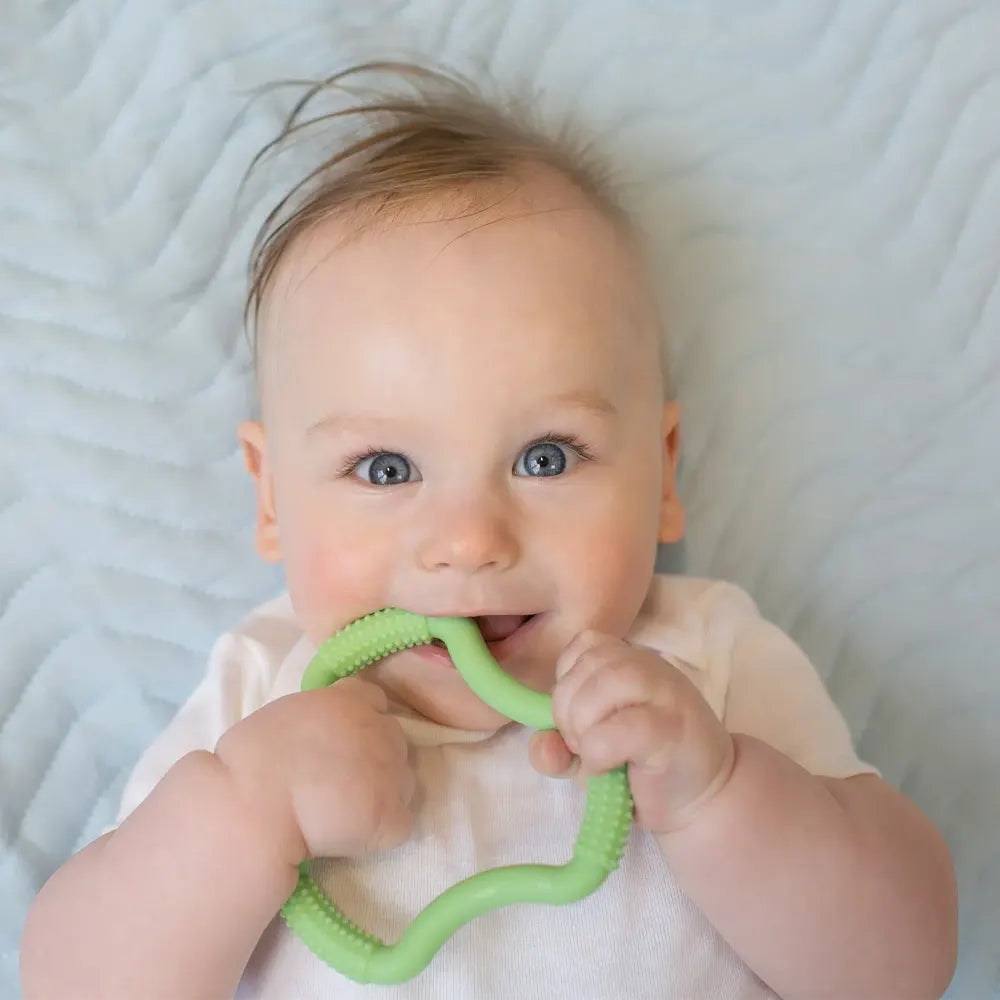 Dr Browns Green Flexees Teether 3M+ - Healtsy