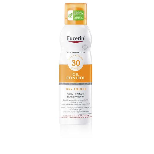Eucerin Sunbody Sensitive Spray Dry Touch SPF30 - 200ml - Healtsy