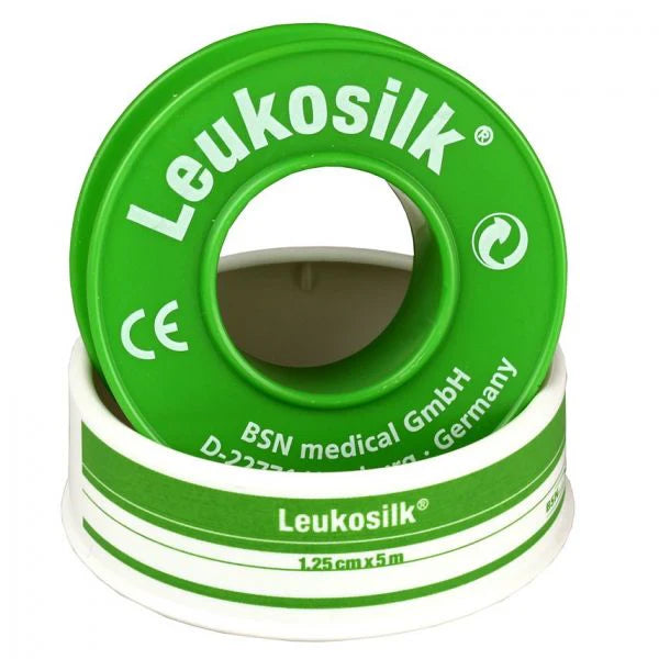 Leukosilk Adhesive - 1.25cm x 5m - Healtsy