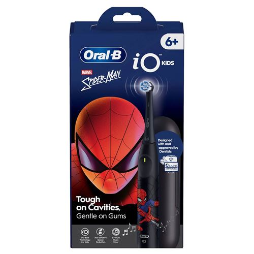 Oral B iO kids Spiderman 6+ Electric Toothbrush + Case - Healtsy