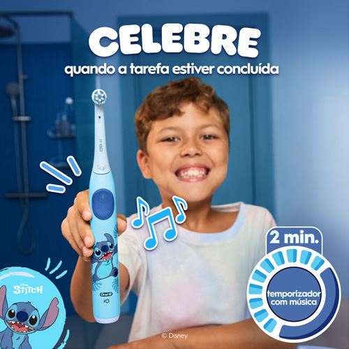 Oral B iO Kids Stitch 6+ Electric Toothbrush + Case - Healtsy