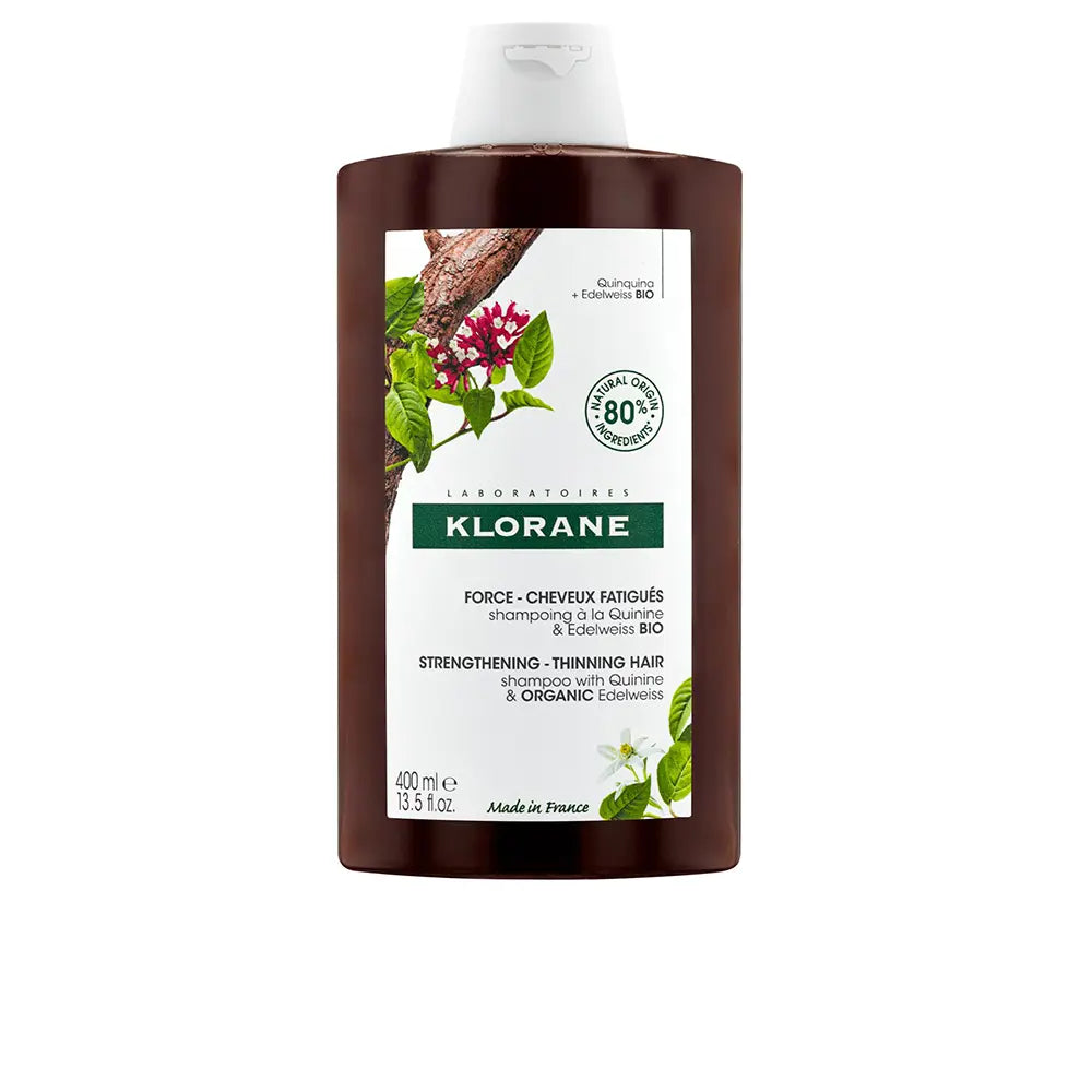 Klorane Capillary Shampoo Quinine/Edelvaisse BIO - 400ml - Healtsy