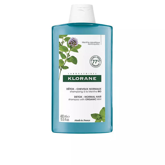 Klorane Water Mint Shampoo - 400ml - Healtsy