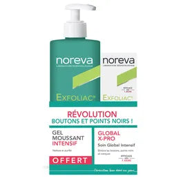 Noreva Exfoliac Global XPro Cream - 30ml + Free Gel - 400ml - Healtsy