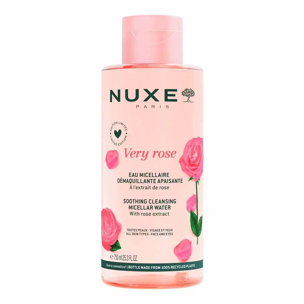 Nuxe Very Rose Soothing Make-up Remover Micellar Water - 750Ml - Healtsy