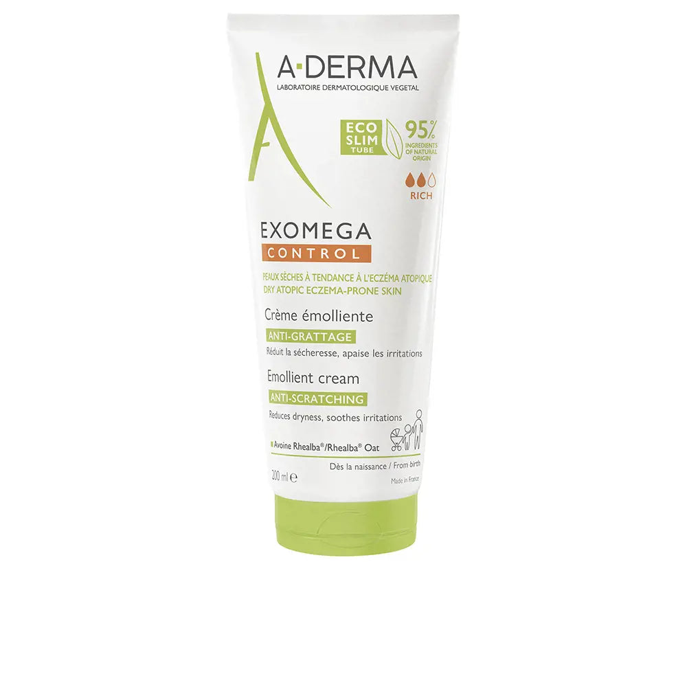 A-Derma Exomega Control Emollient Cream - 200ml - Healtsy