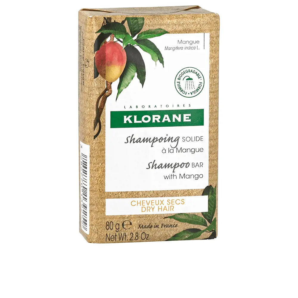 Klorane Capillary Solid Shampoo Mango - 80g - Healtsy