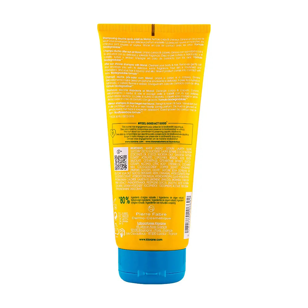 Klorane Solar Polysianes After Sun Shampoo Body/Hair - 75ml - Healtsy