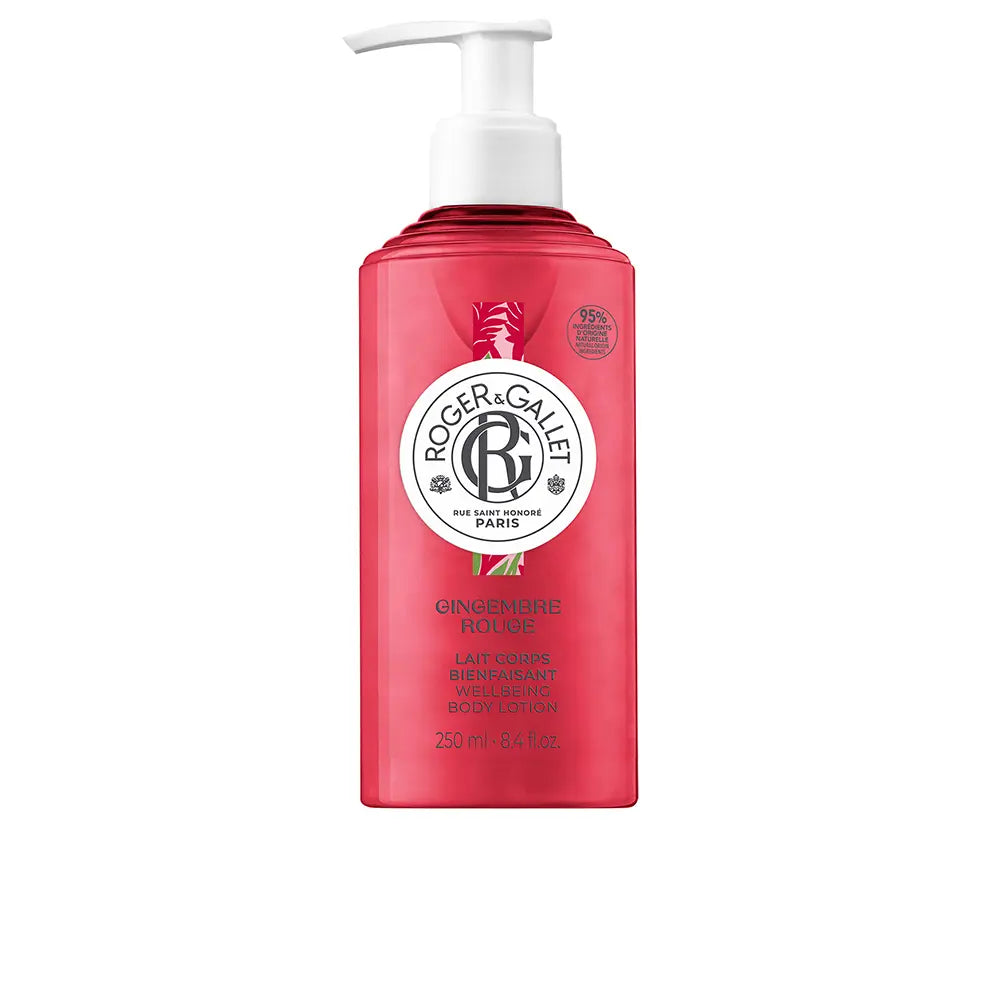 Roger & Gallet - Gingembre Rouge Energizing Body Lotion - 250 ml - Healtsy