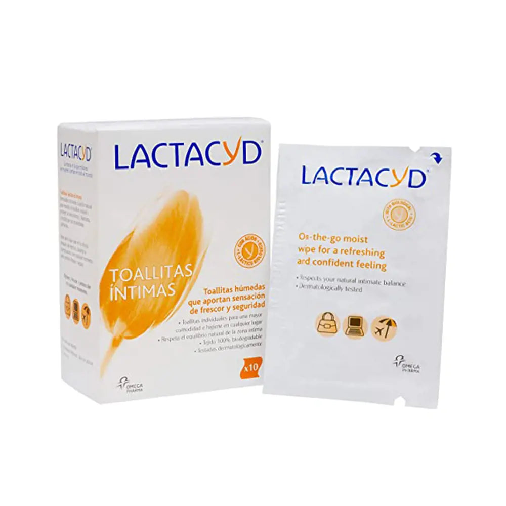 Lactacyd Intimate Hygiene Wipe (x10 units) - Healtsy