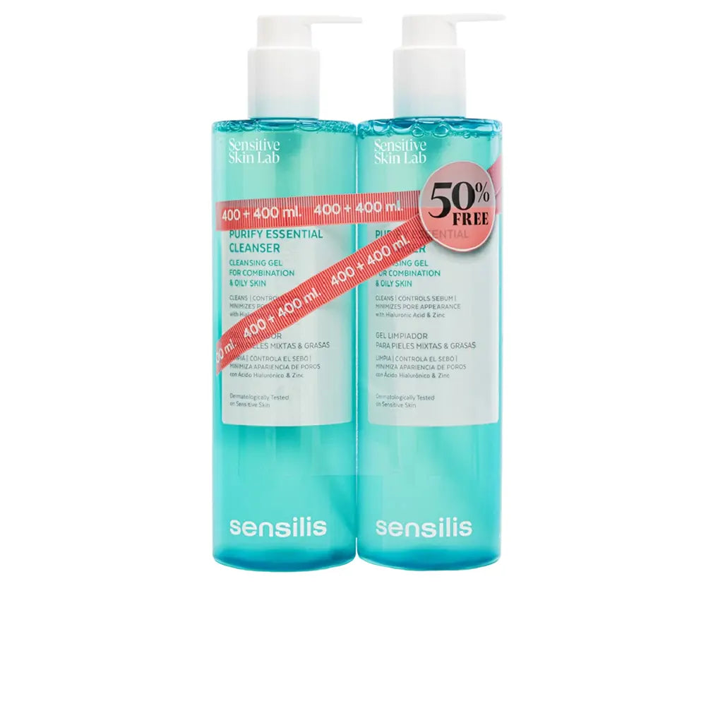 Sensilis Purify Essential Cleansing Gel - 400ml (Double pack) - Healtsy