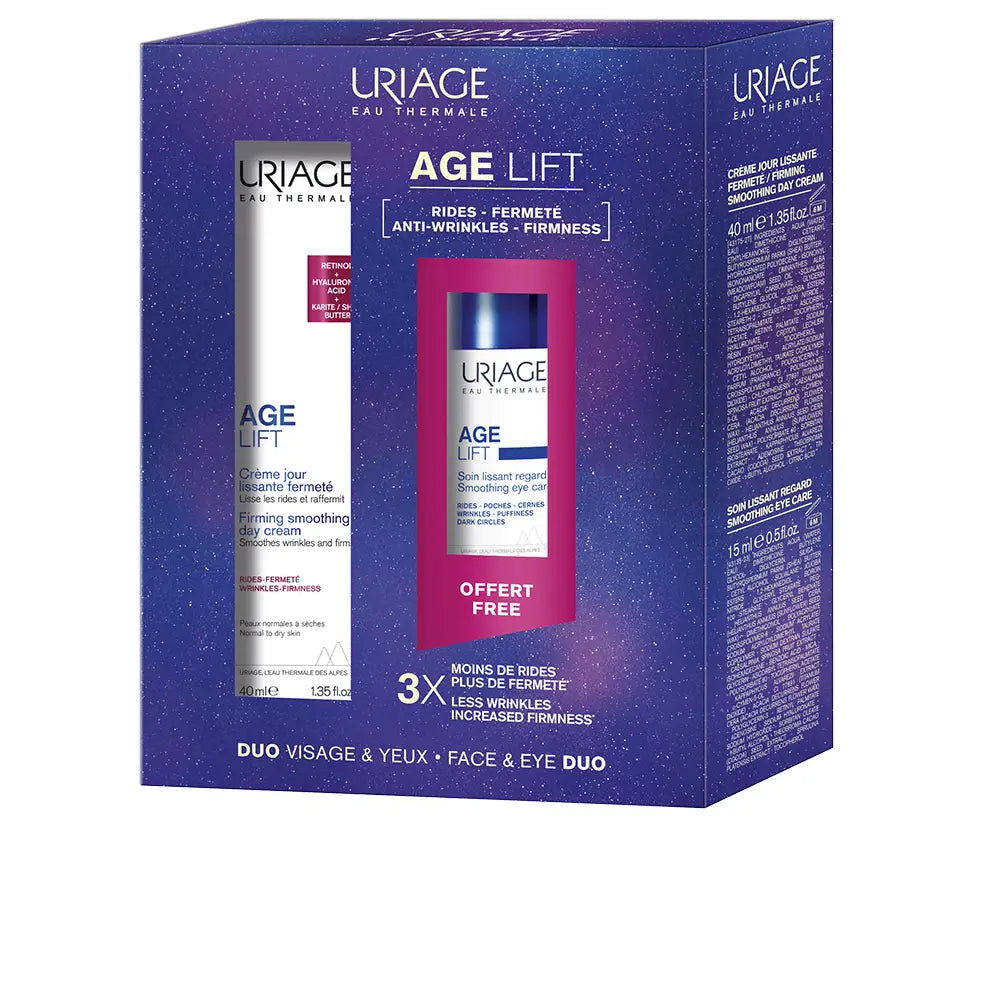 Uriage Age Lift Firming Day Cream - 40ml + Eye Contour Cream - 15ml