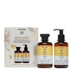 Apivita Bee My Honey Bath Gel 250ml + Moisturizing Milk 200ml - Healtsy