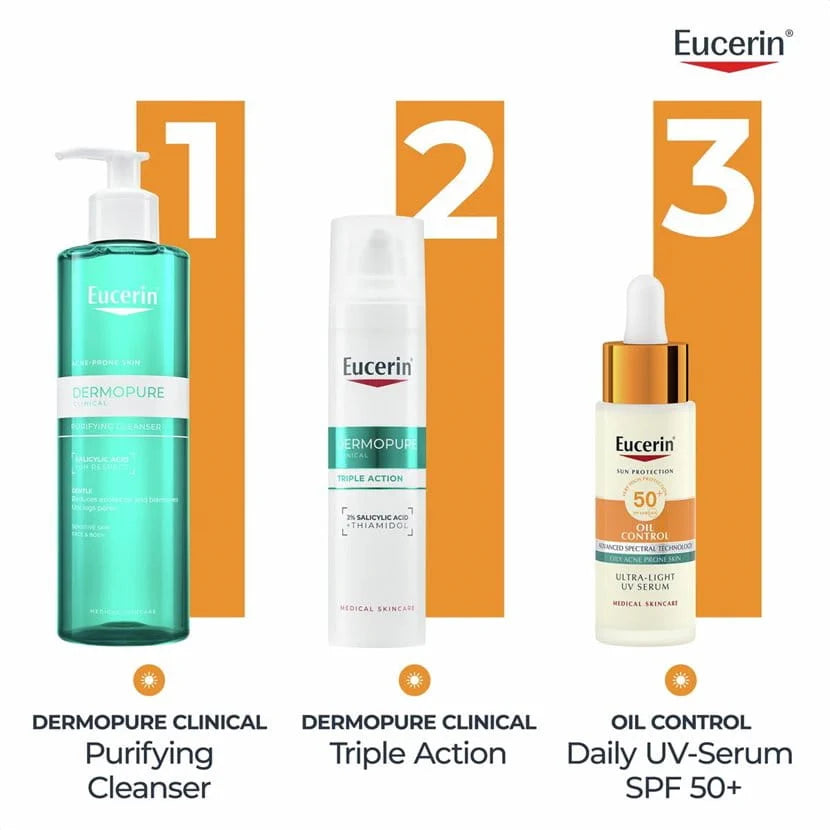 Eucerin Sunface Oil Control Serum SPF 50+ 30ml - Healtsy