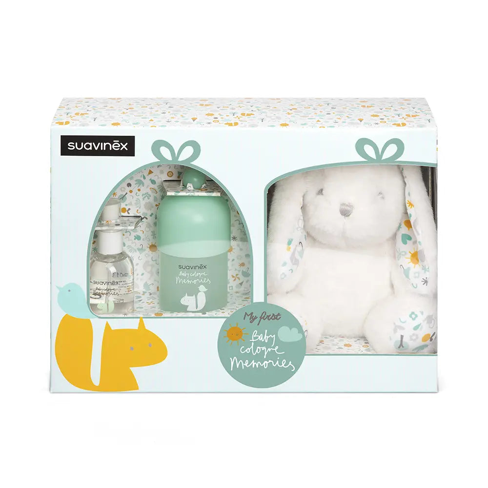 Suavinex Baby Cologne Memories - 100 ml + 50 ml + Plush - Healtsy