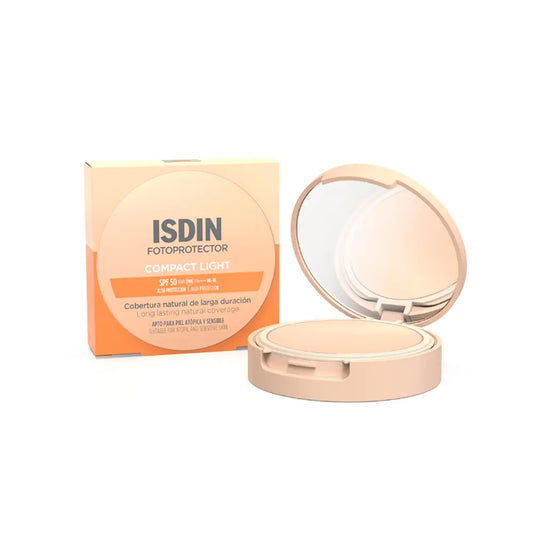 Isdin Fotoprotector Compact Light SPF50 - 10g - Healtsy