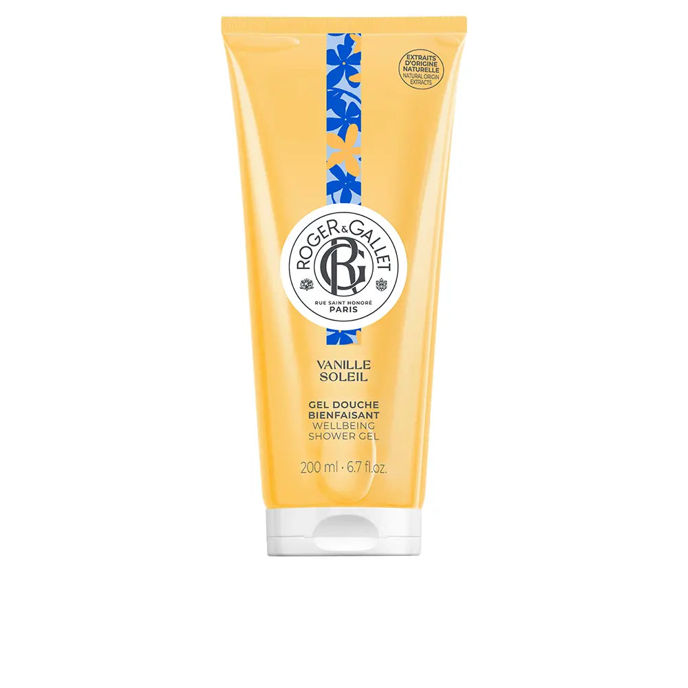 Roger & Gallet Vanille Soleil Shower Gel – 200ml - Healtsy
