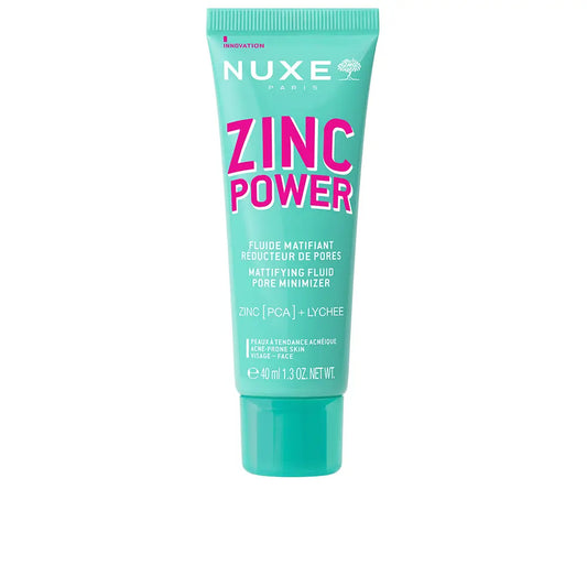 Nuxe Zinc Power mattifying fluid  - 40Ml - Healtsy