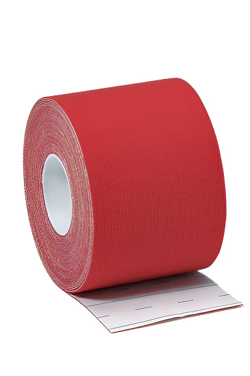 Leukotape K Kinesiology Tape _ 5cm x 5M_ Red - Healtsy
