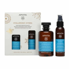Apivita Hyaluronic Hydra Shampoo 250ml + Leave-in Conditioner 100ml