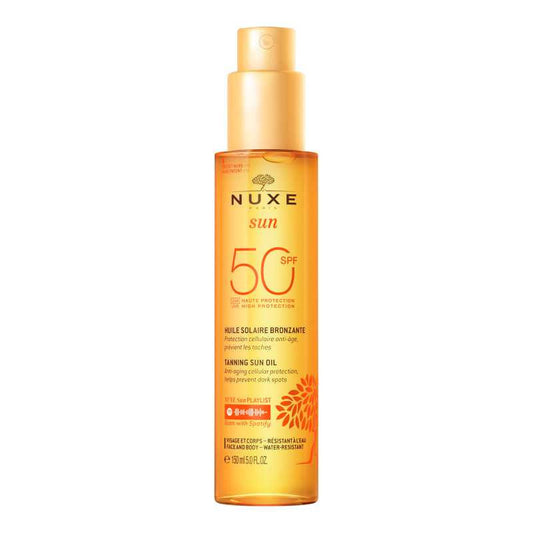 Nuxe Sun Tanning Oil SPF50 - 150ml - Healtsy