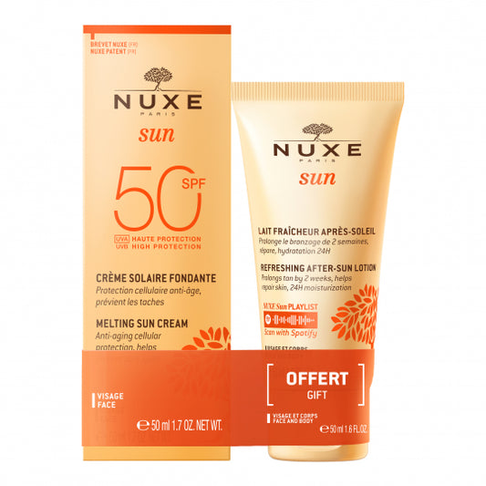 Nuxe Sun Fondant Cream SPF50 + After Sun Offer - 50ml - Healtsy