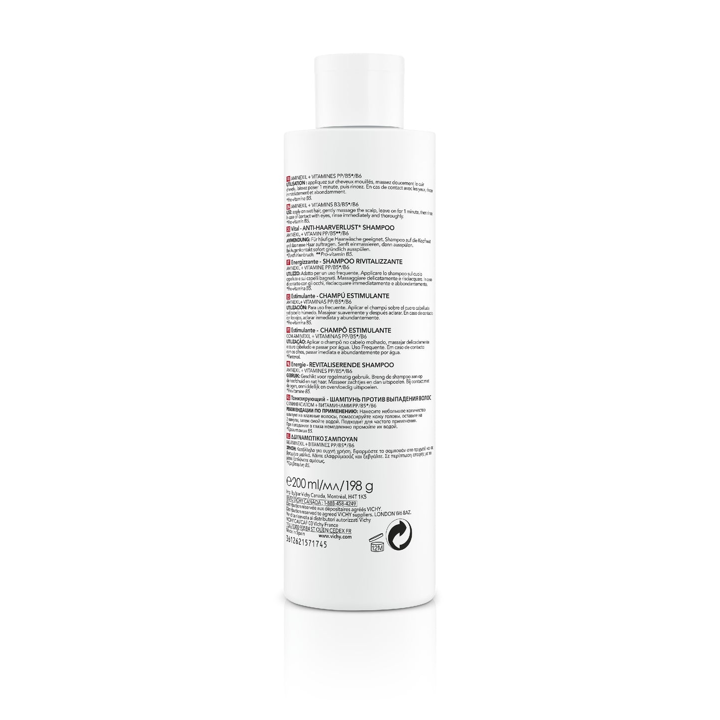 Dercos Stimulating Shampoo - 200ml