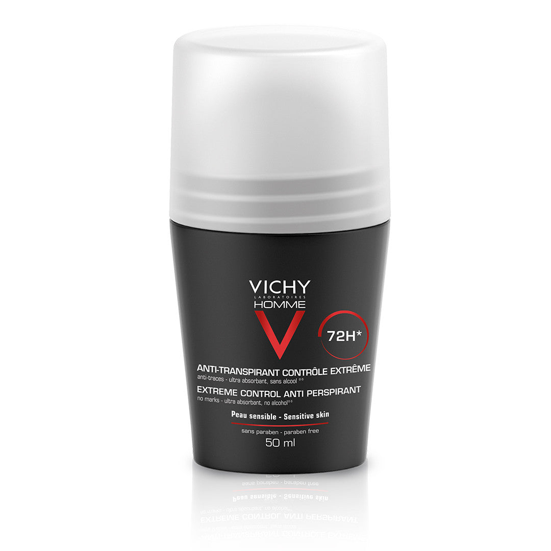 Vichy Homme 72h Antiperspirant Deodorant - 50ml - Healtsy