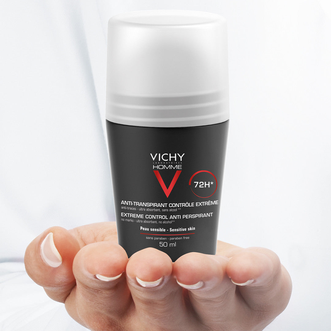 Vichy Homme 72h Antiperspirant Deodorant - 50ml - Healtsy