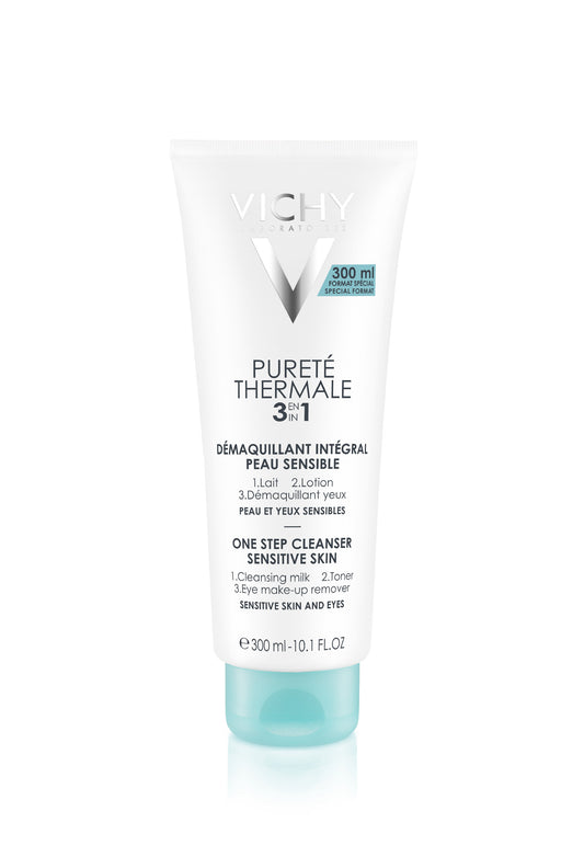 Vichy Pureté Thermal Integral Makeup Remover 3 in 1 Sensitive Skin - 300ml - Healtsy