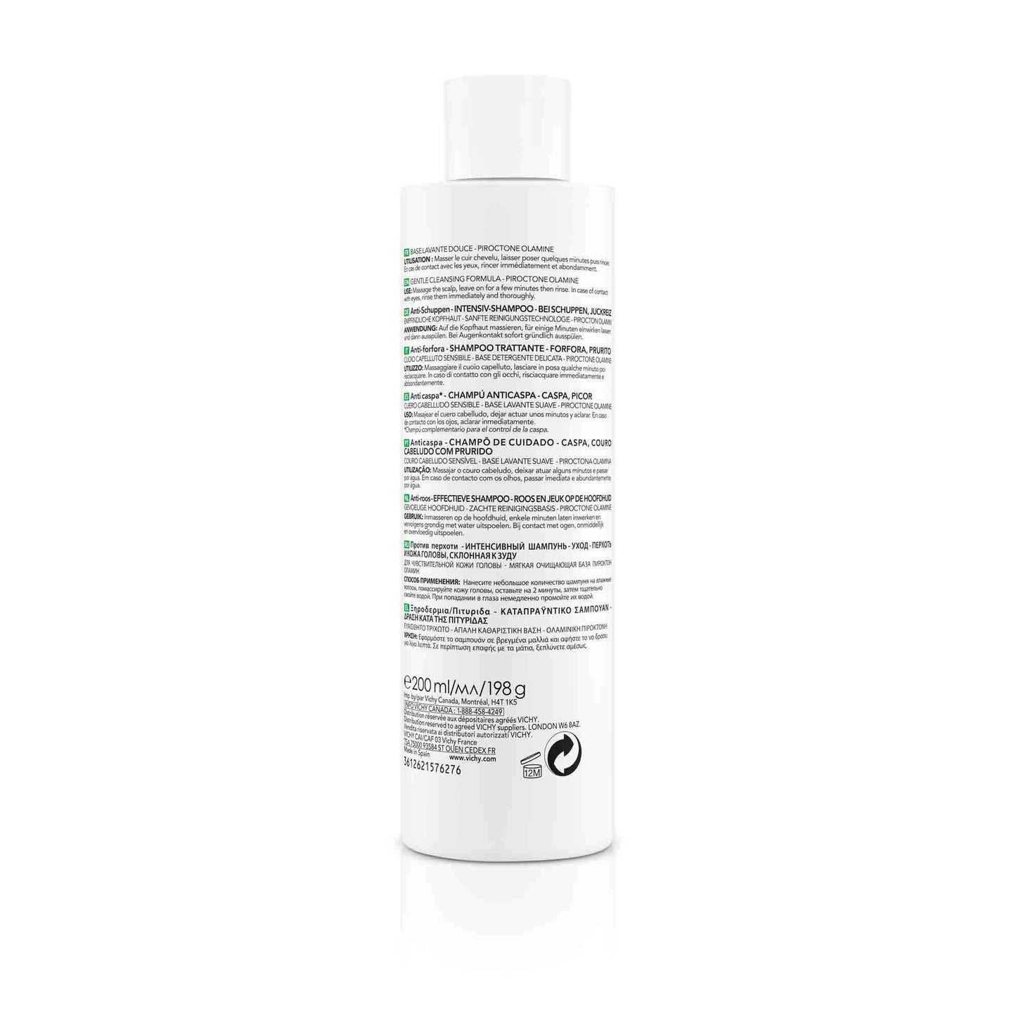 Dercos Anti-Dandruff Sensitive Shampoo - 200ml