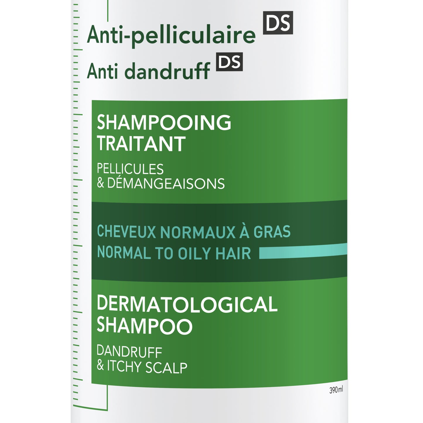 Dercos DS Anti-Dandruff Shampoo Normal to Oily Hair - 400ml