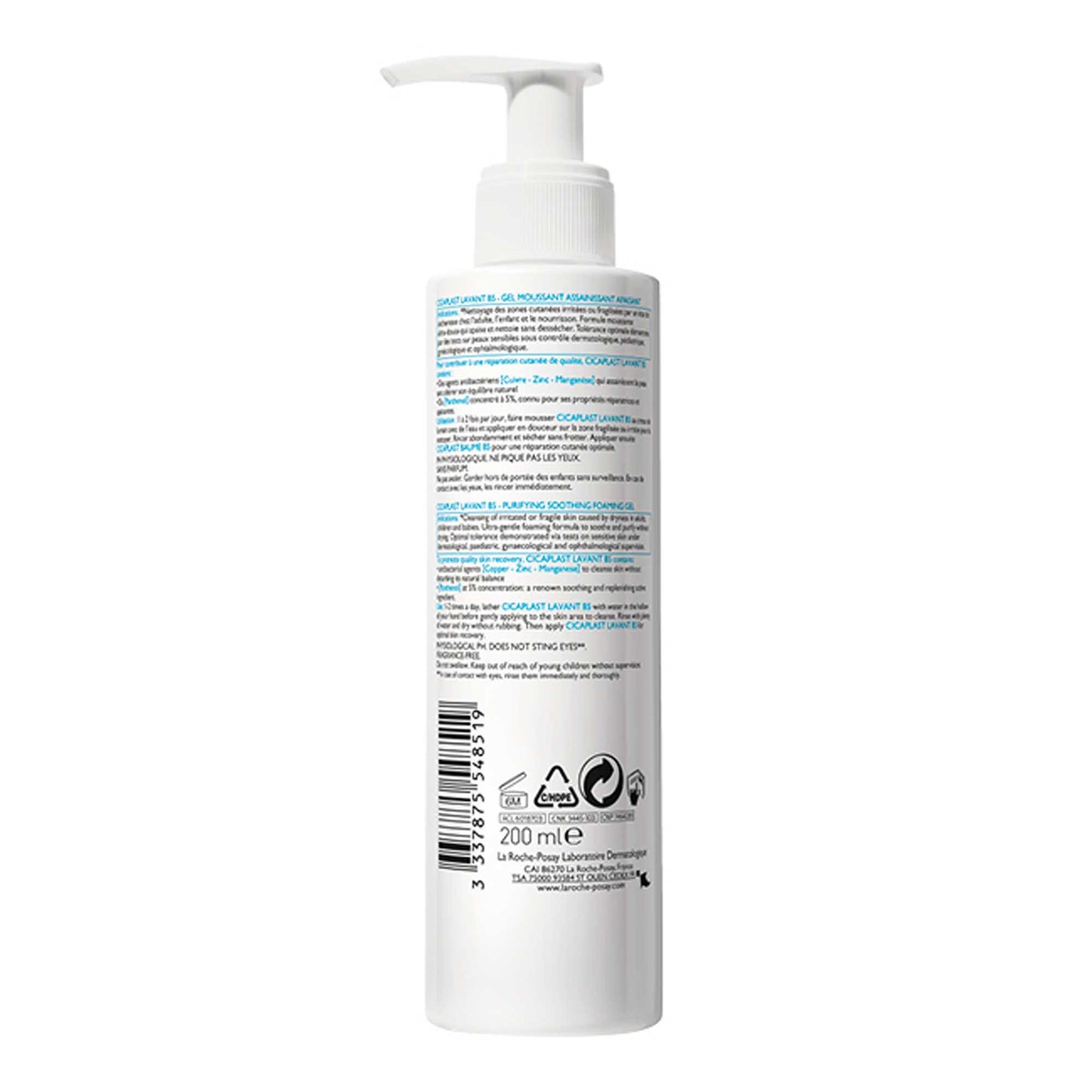 La Roche-Posay Cicaplast Cleansing Gel B5 - 200ml - Healtsy