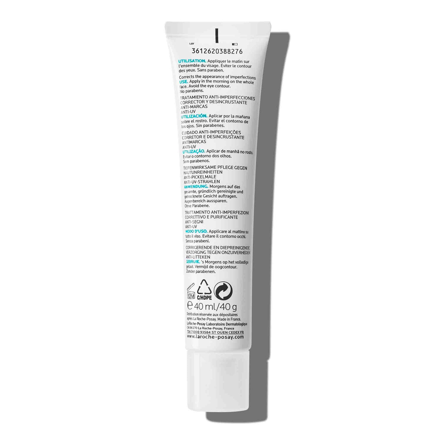 Lrposay Effaclar Dúo(+) Fps30 40ml