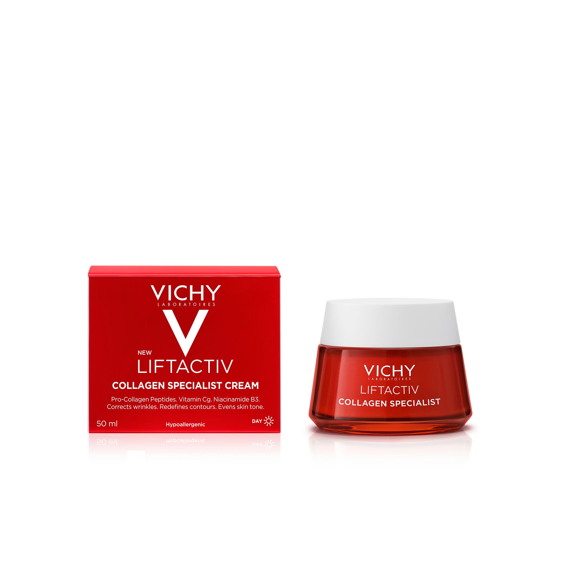 Vichy Liftactiv Collagen Day Cream - 50ml - Healtsy