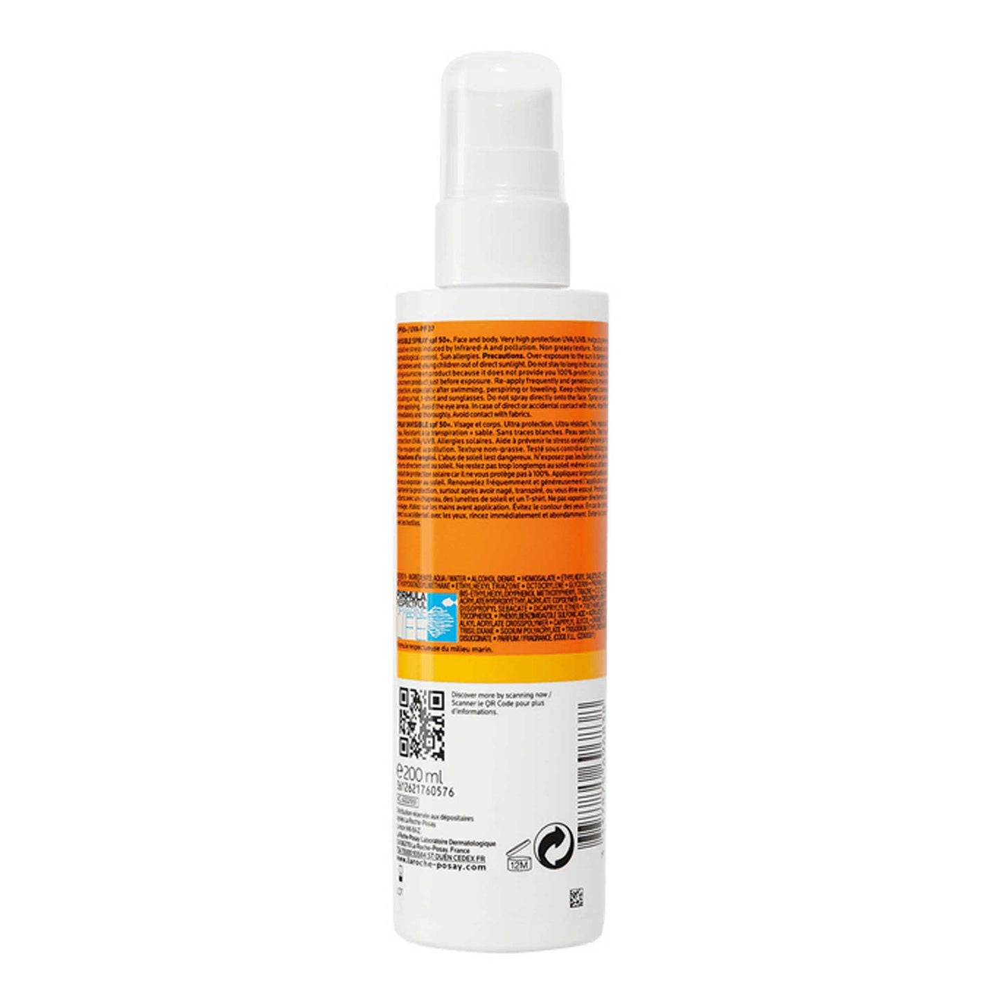 Lrposay Anthelios Spray Invis Spf30 200 ml