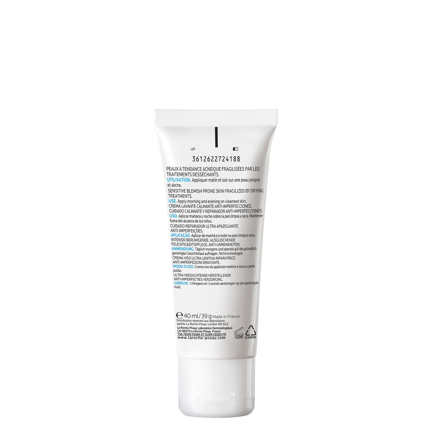 LRPosay Effaclar H IsoBiome Cr 40 ml