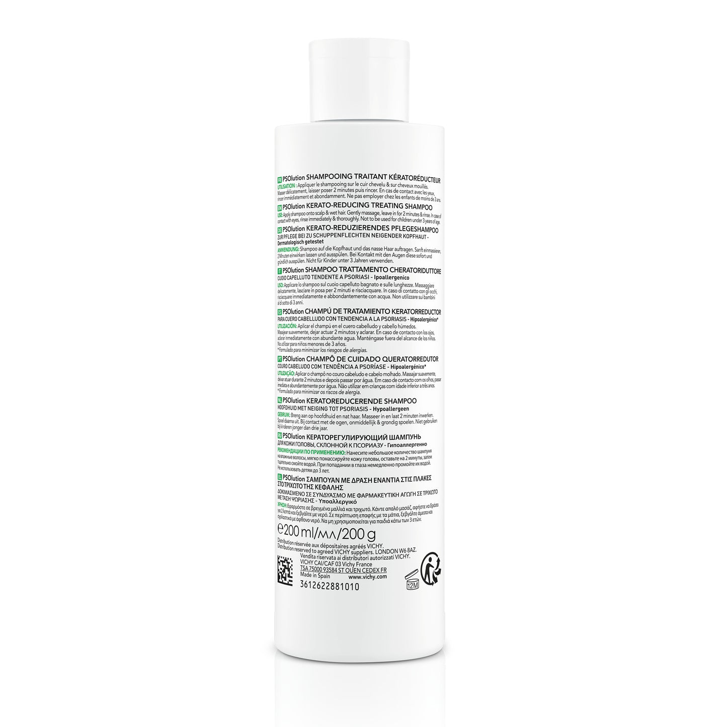 Dercos PSOlution Shampoo  - 200ml