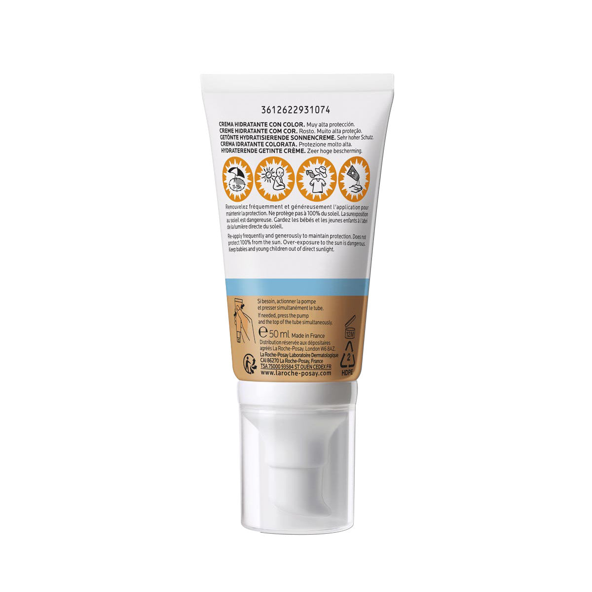 La Roche-Posay Anthelios UVMune Moisturizing Color Cream SPF50+  - 50ml