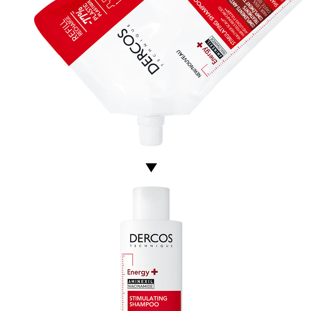 Dercos Energy + Stimulating Shampoo_ Refill - 500ml - Healtsy