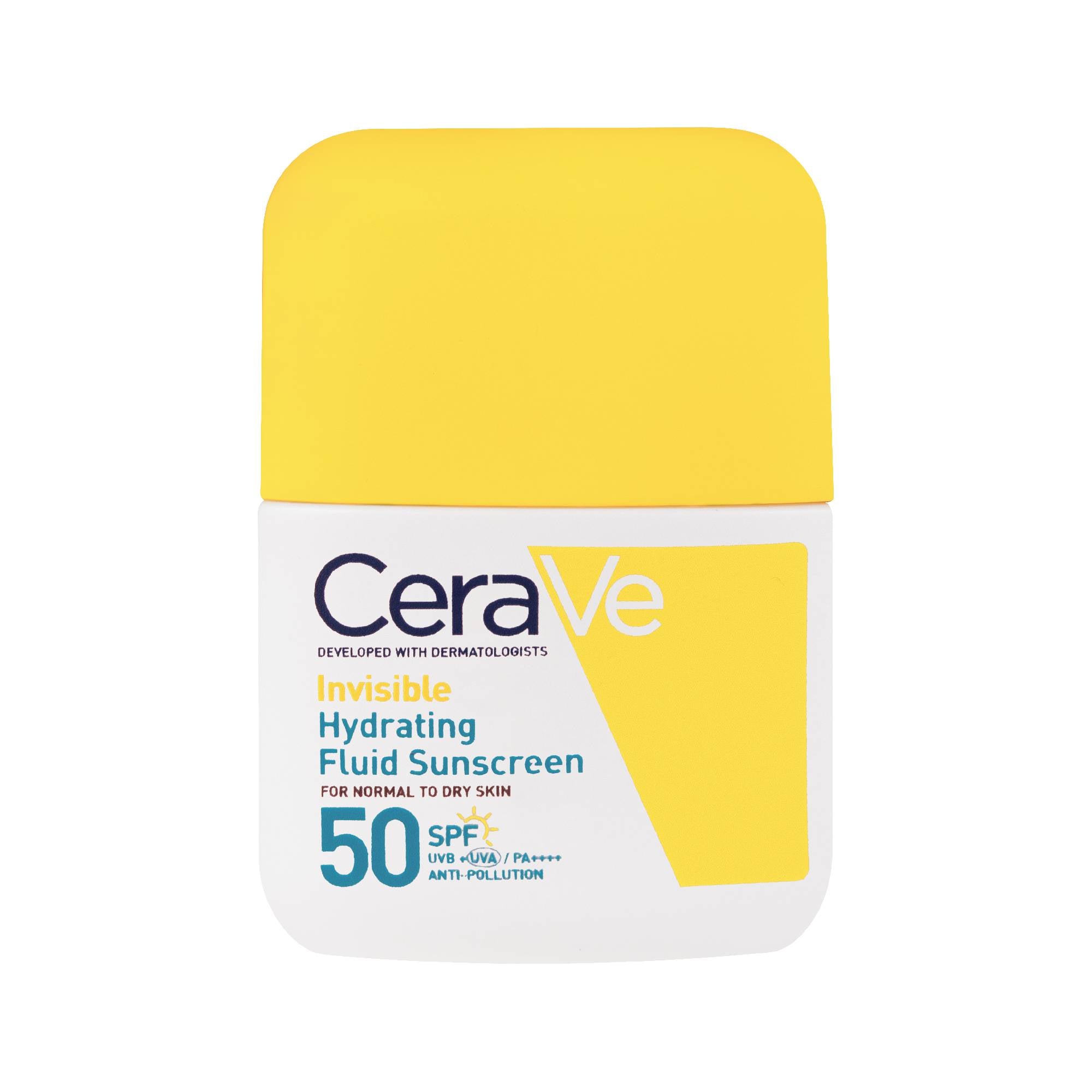 CeraVe Hydrating Invisible Protective Fluid SPF50 50ml - Healtsy
