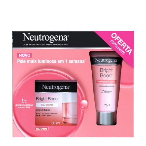 Neutrogena Bright Boost Gel Cream + Scrub Offer - Healtsy